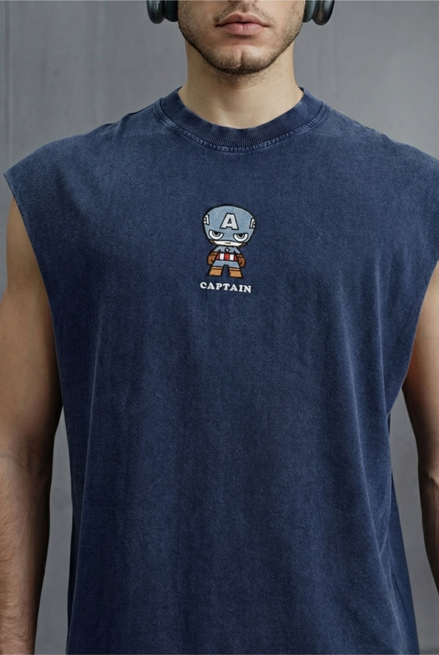 Toon Captain Vest Tank - BonkersCorner