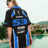 53 Racer Playboy Oversized Polo - BonkersCorner
