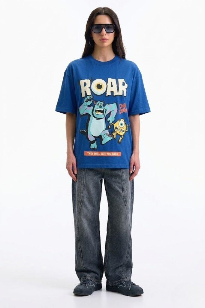 Roar Disney Oversized T-shirt - BonkersCorner