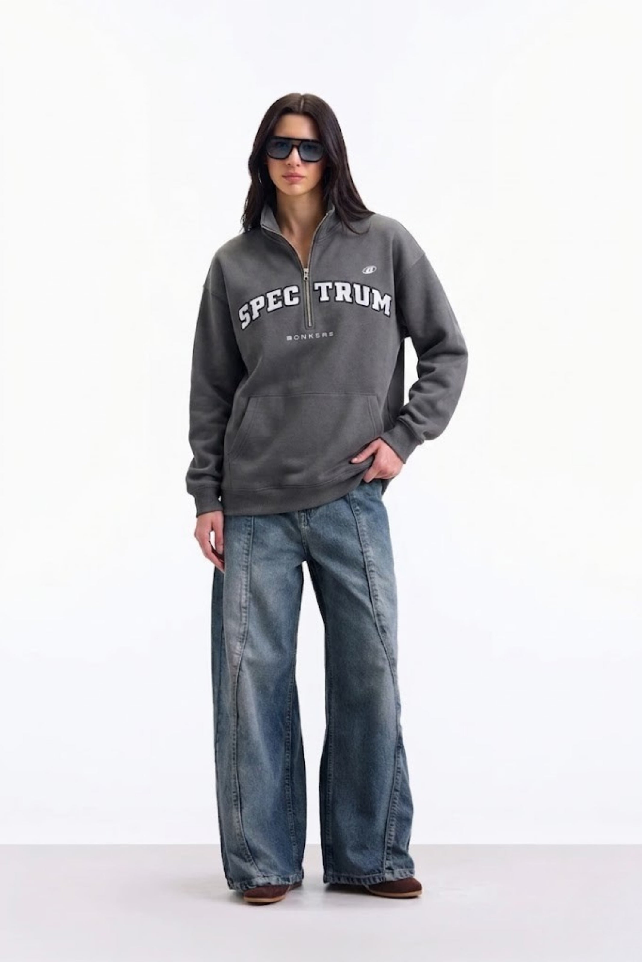 Grey Spectrum Pullover - BonkersCorner