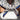 Wine & Dine Blue Scarf - BonkersCorner