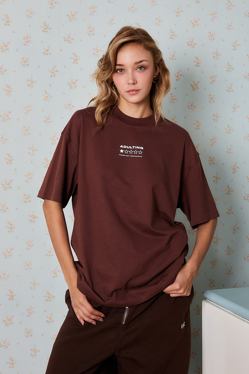 Adulthood Error Oversized T-shirt