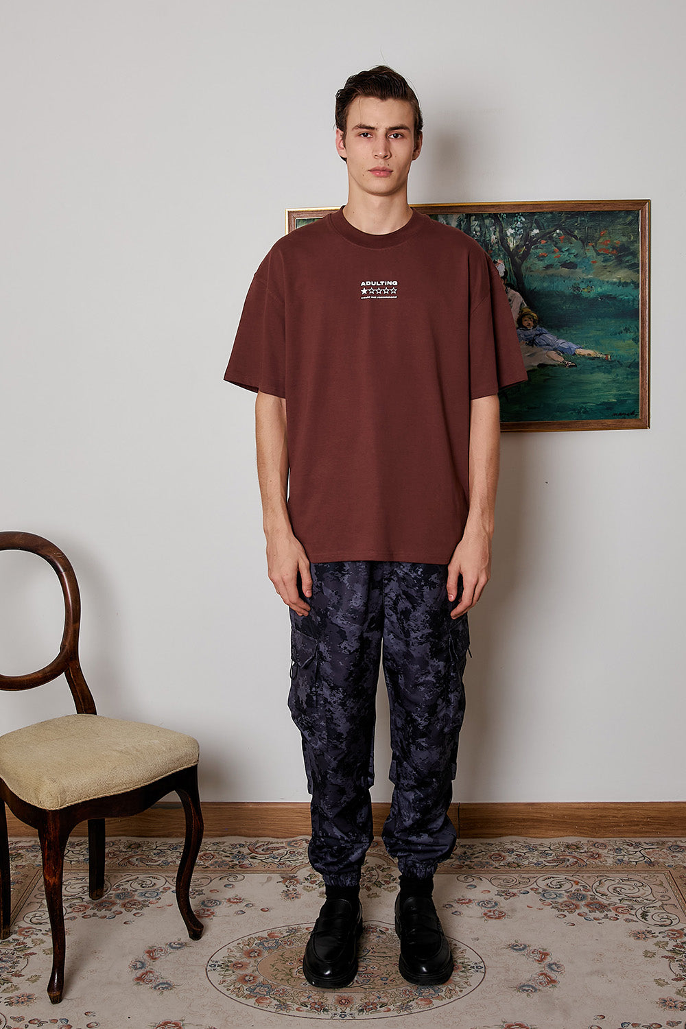 Adulthood Error Oversized T-shirt