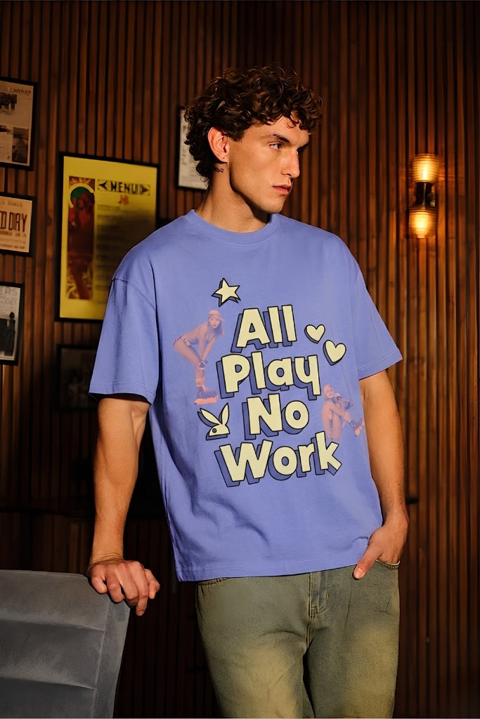 All Play Oversized T-shirt - BonkersCorner