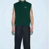 Alpine Moss Cable Knit Vest - BonkersCorner