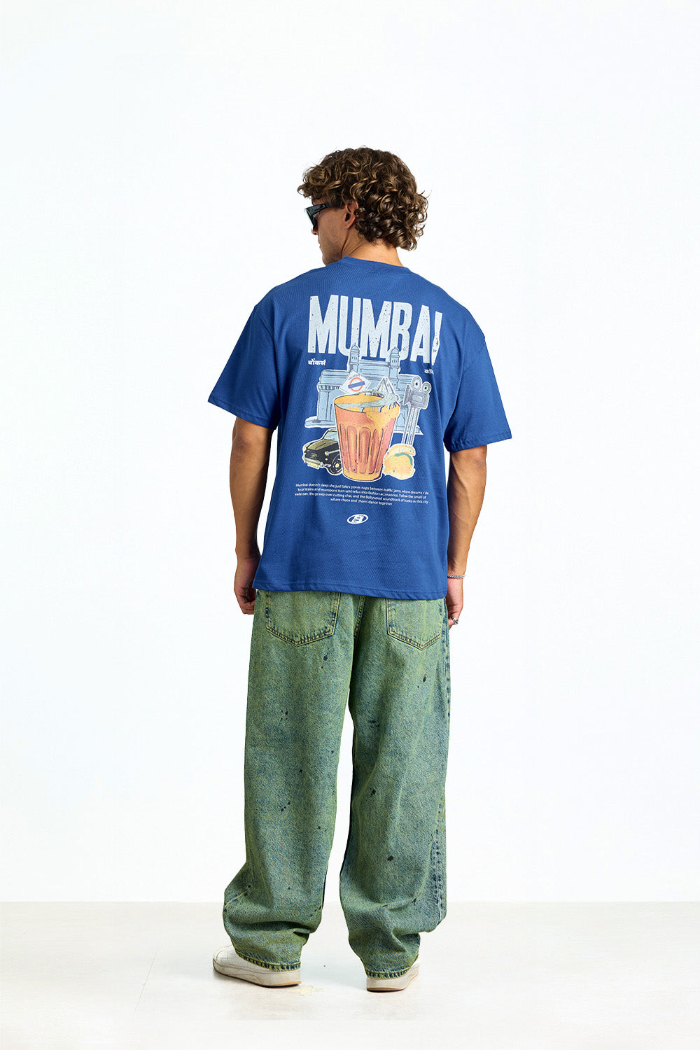 Amchi Mumbai Oversized T-shirt - BonkersCorner