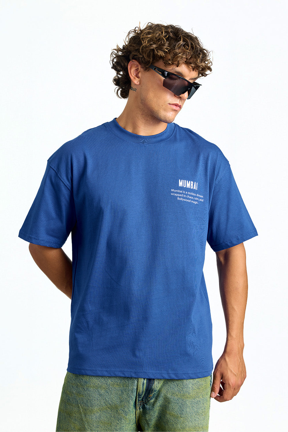 Amchi Mumbai Oversized T-shirt - BonkersCorner
