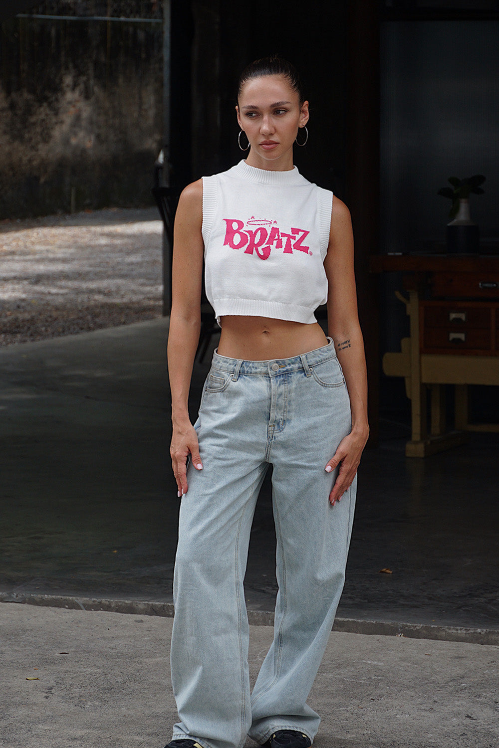 Angelic Bratz Knit Vest - BonkersCorner