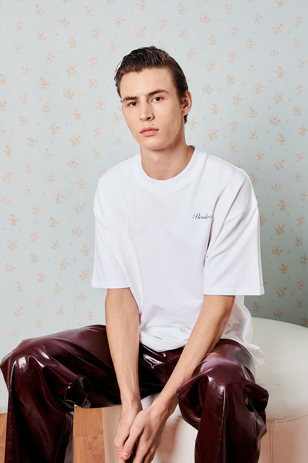 Anti-Reel Club White Oversized T-Shirt