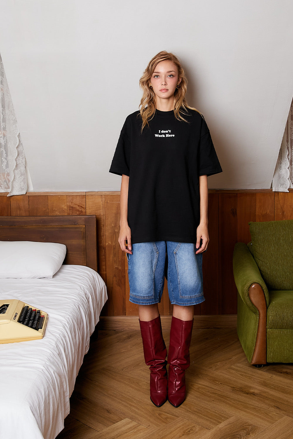 Anti Work Club Oversized T-shirt