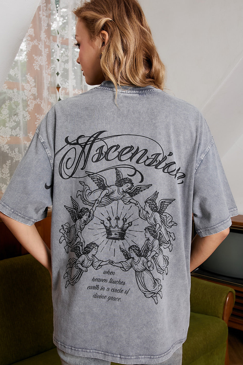 Ascension Oversized T-shirt - BonkersCorner