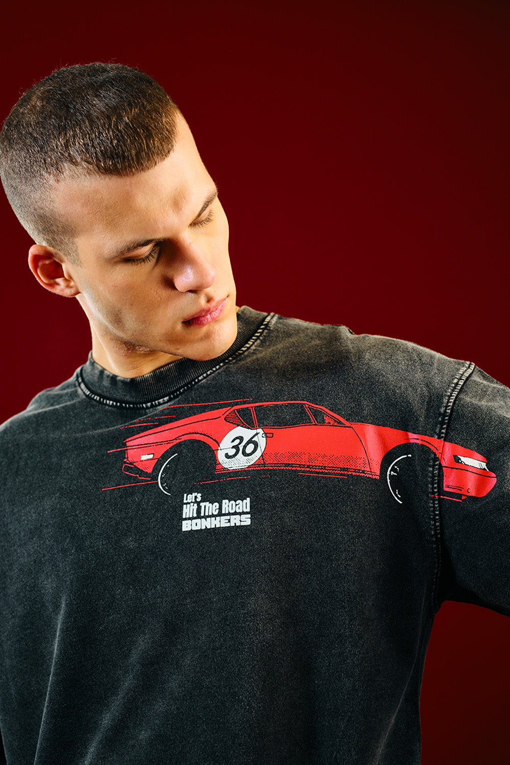 Asphalt Legend Oversized T-shirt - BonkersCorner