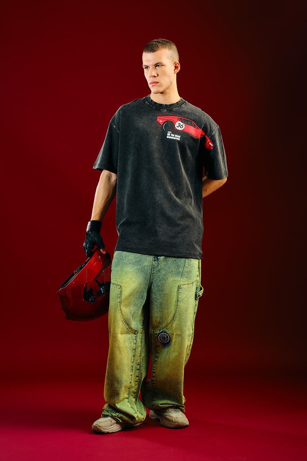 Asphalt Legend Oversized T-shirt - BonkersCorner