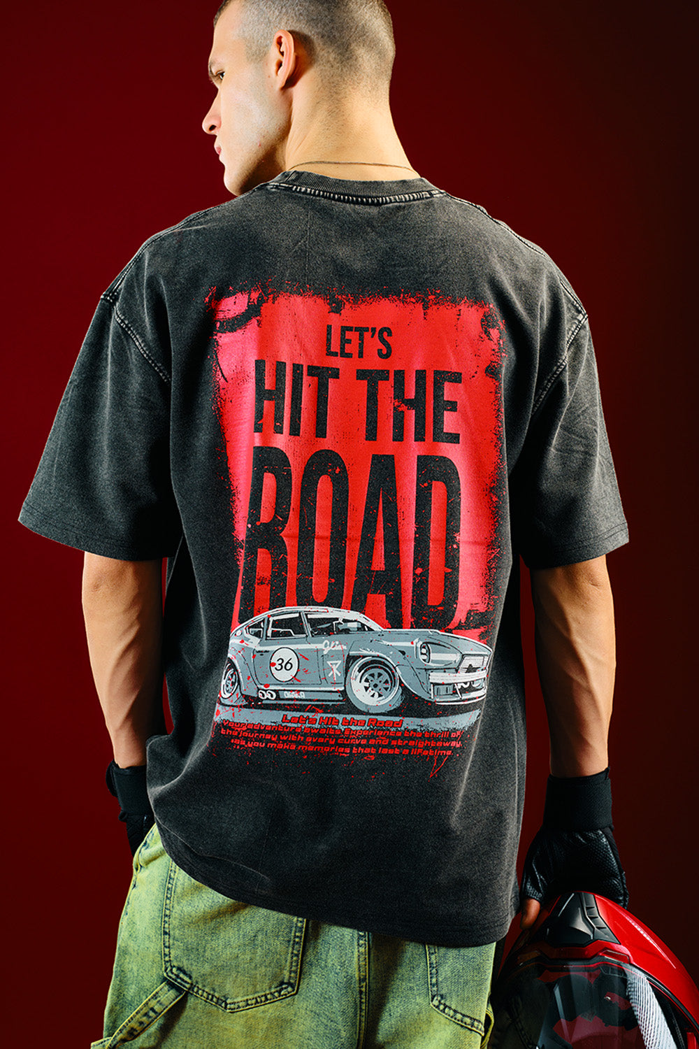 Asphalt Legend Oversized T-shirt - BonkersCorner