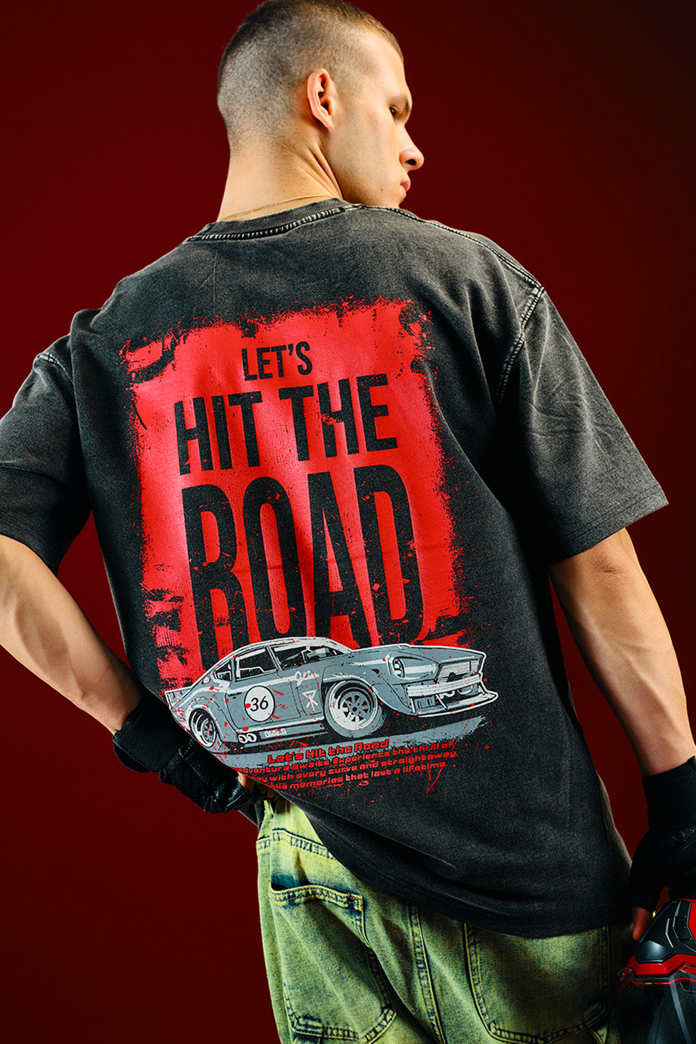 Asphalt Legend Oversized T-shirt - BonkersCorner
