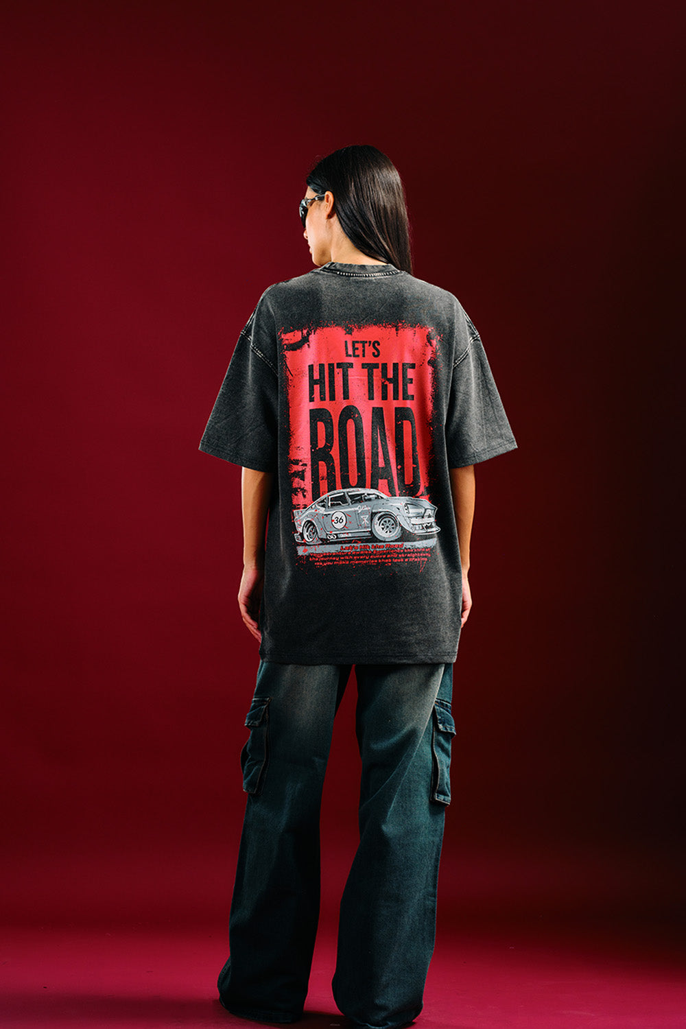 Asphalt Legend Oversized T-shirt - BonkersCorner