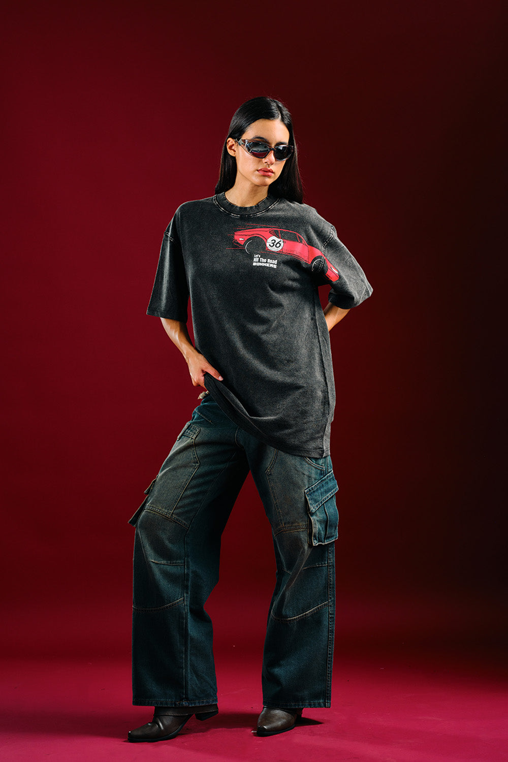 Asphalt Legend Oversized T-shirt - BonkersCorner