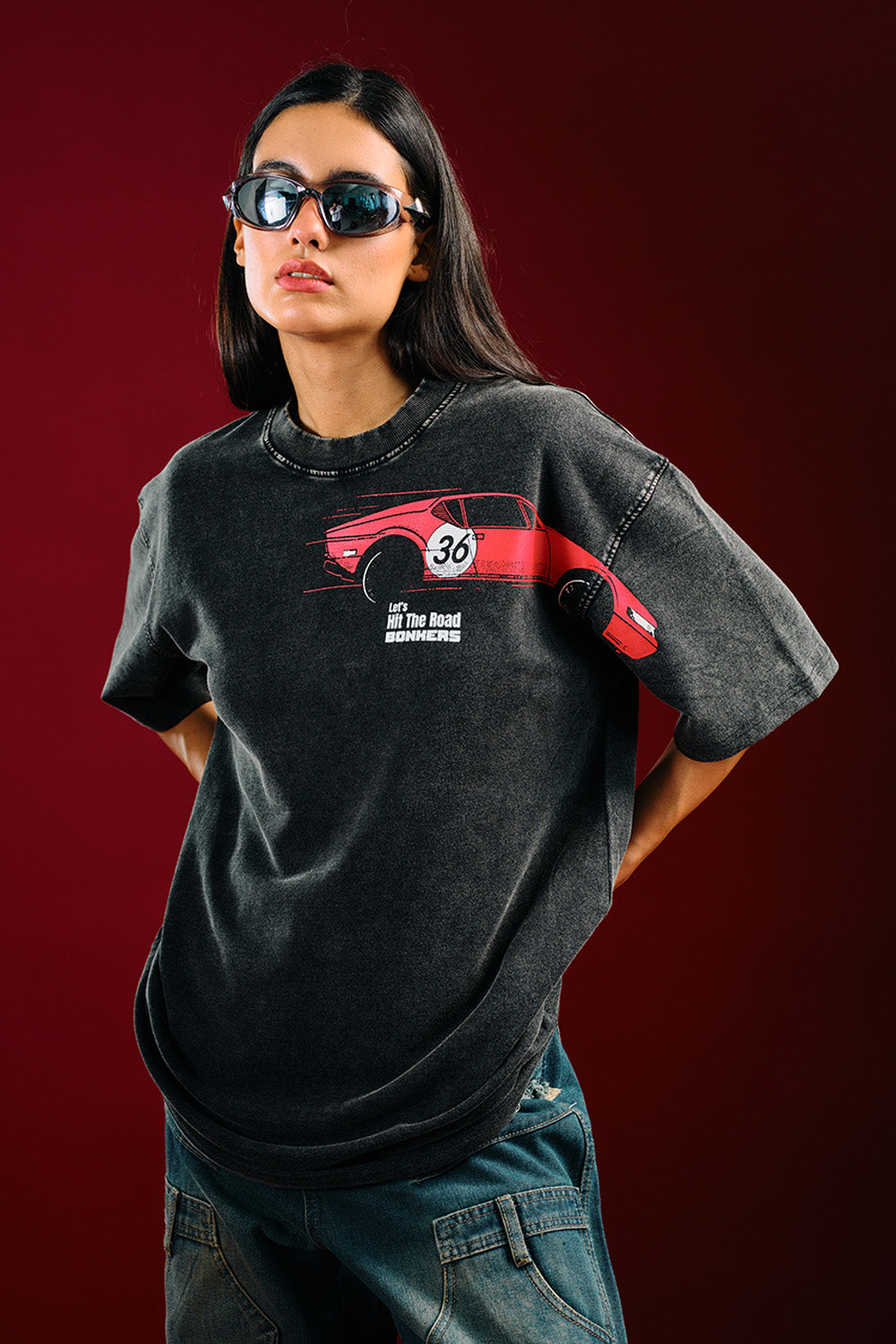 Asphalt Legend Oversized T-shirt - BonkersCorner