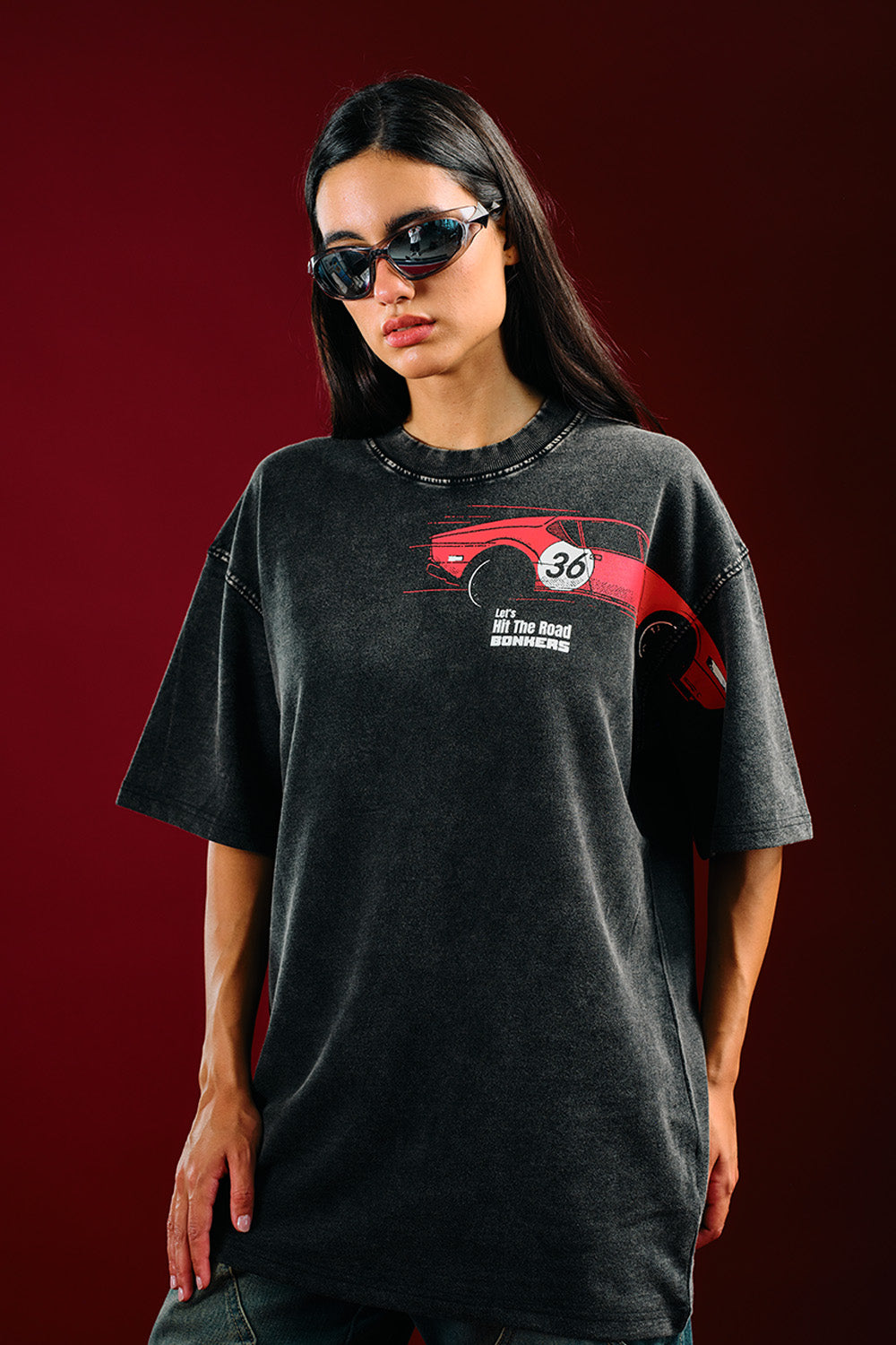 Asphalt Legend Oversized T-shirt - BonkersCorner