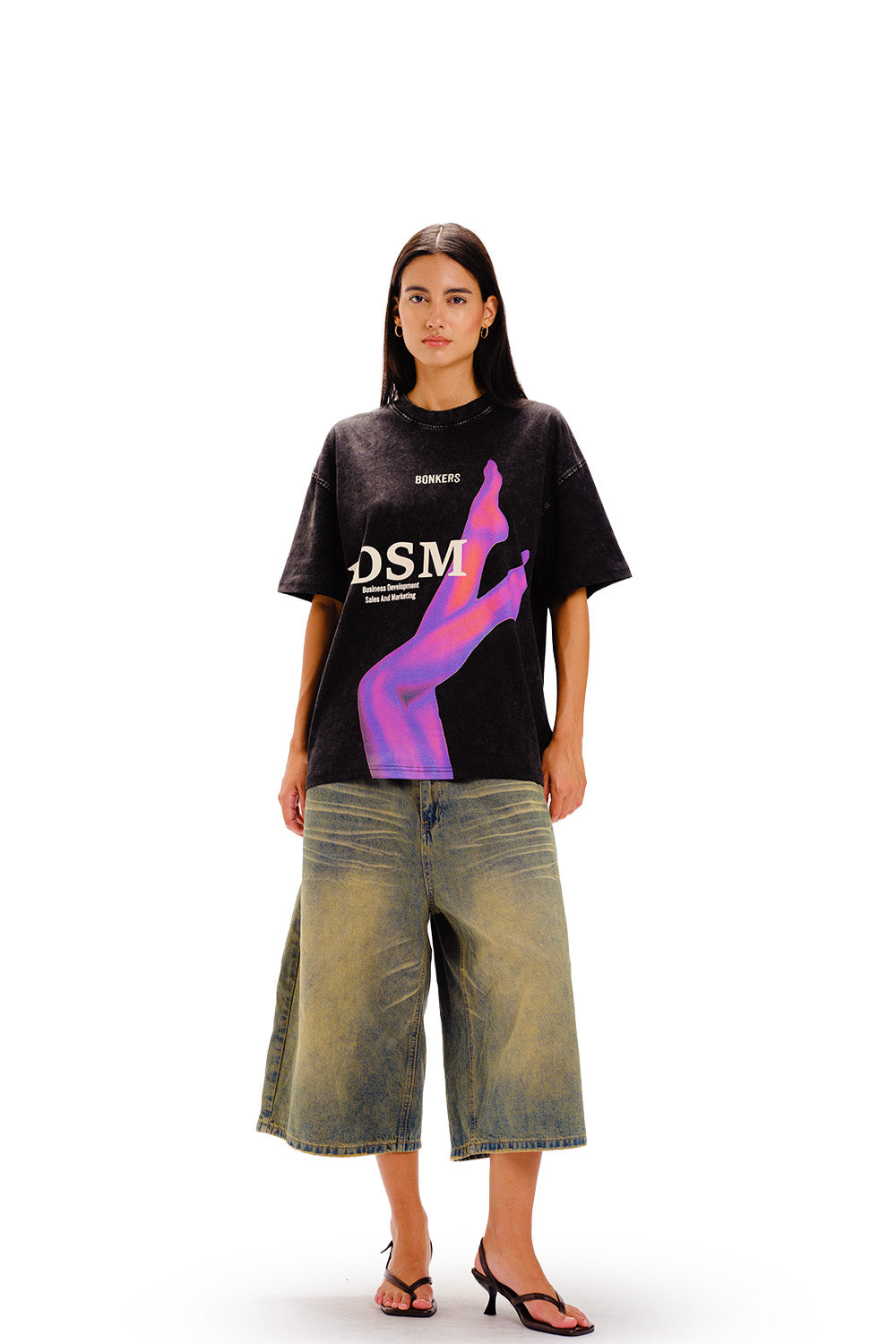 B.D.S.M Oversized T-shirt - BonkersCorner