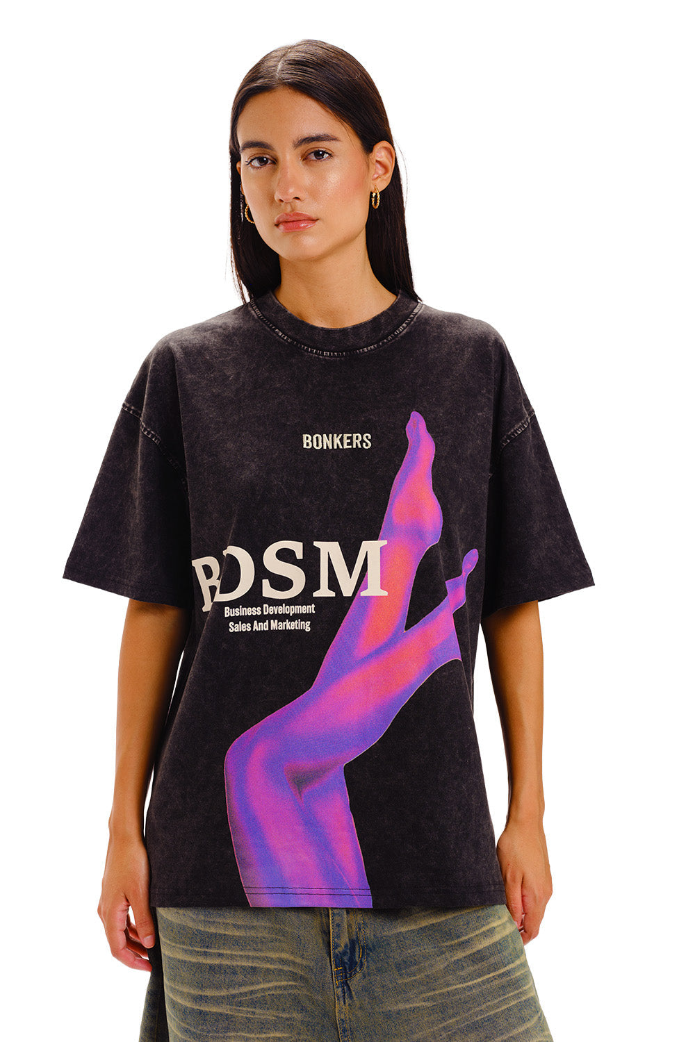 B.D.S.M Oversized T-shirt - BonkersCorner