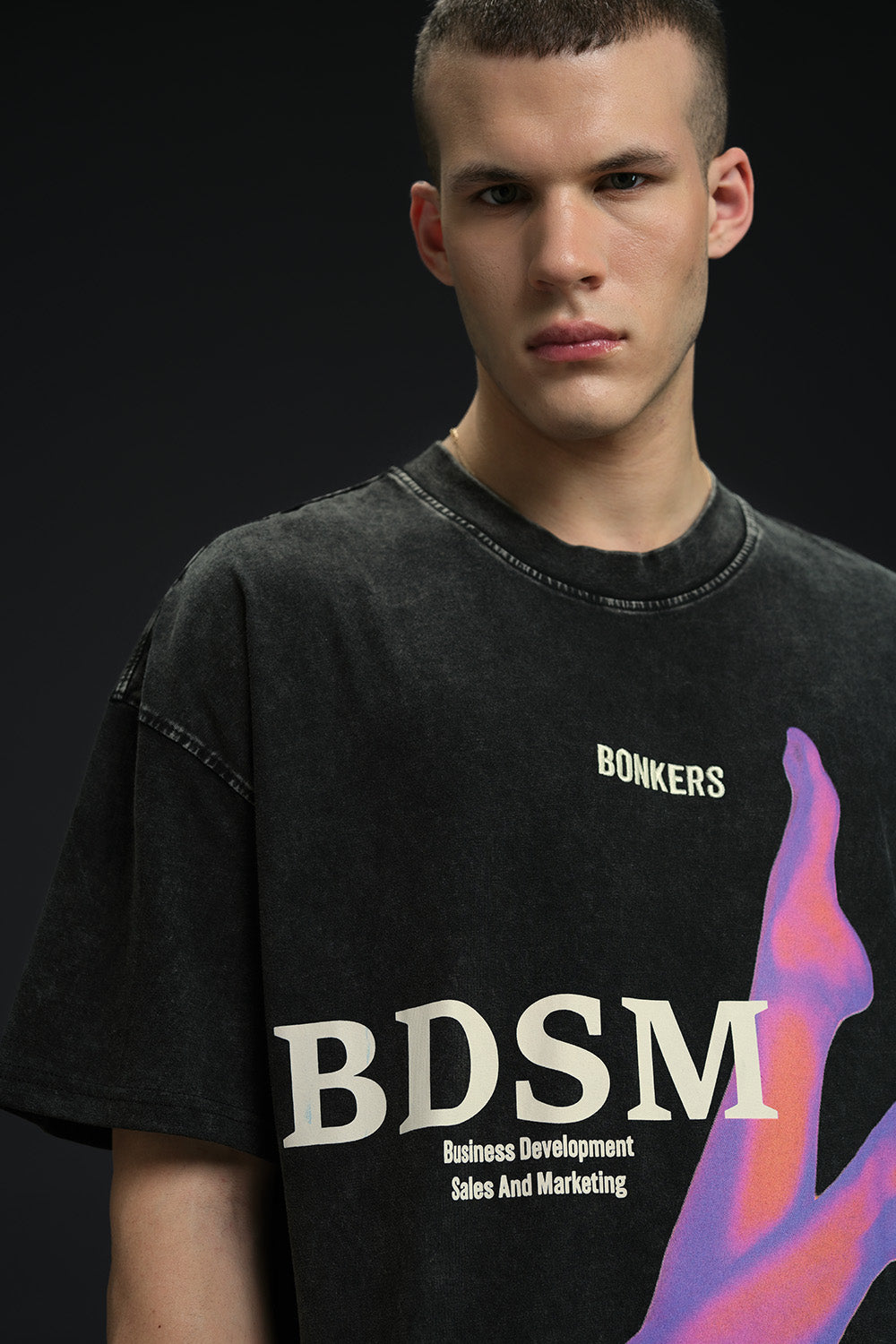 B.D.S.M Oversized T-shirt - BonkersCorner