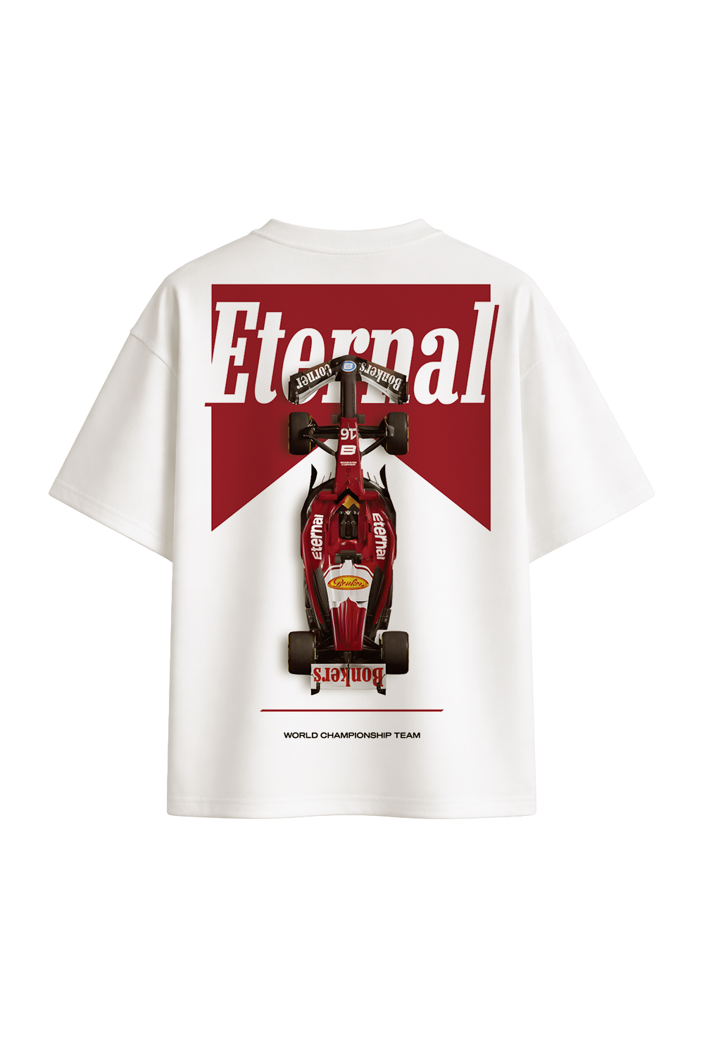 Eternal Lap Oversized T-shirt - BonkersCorner