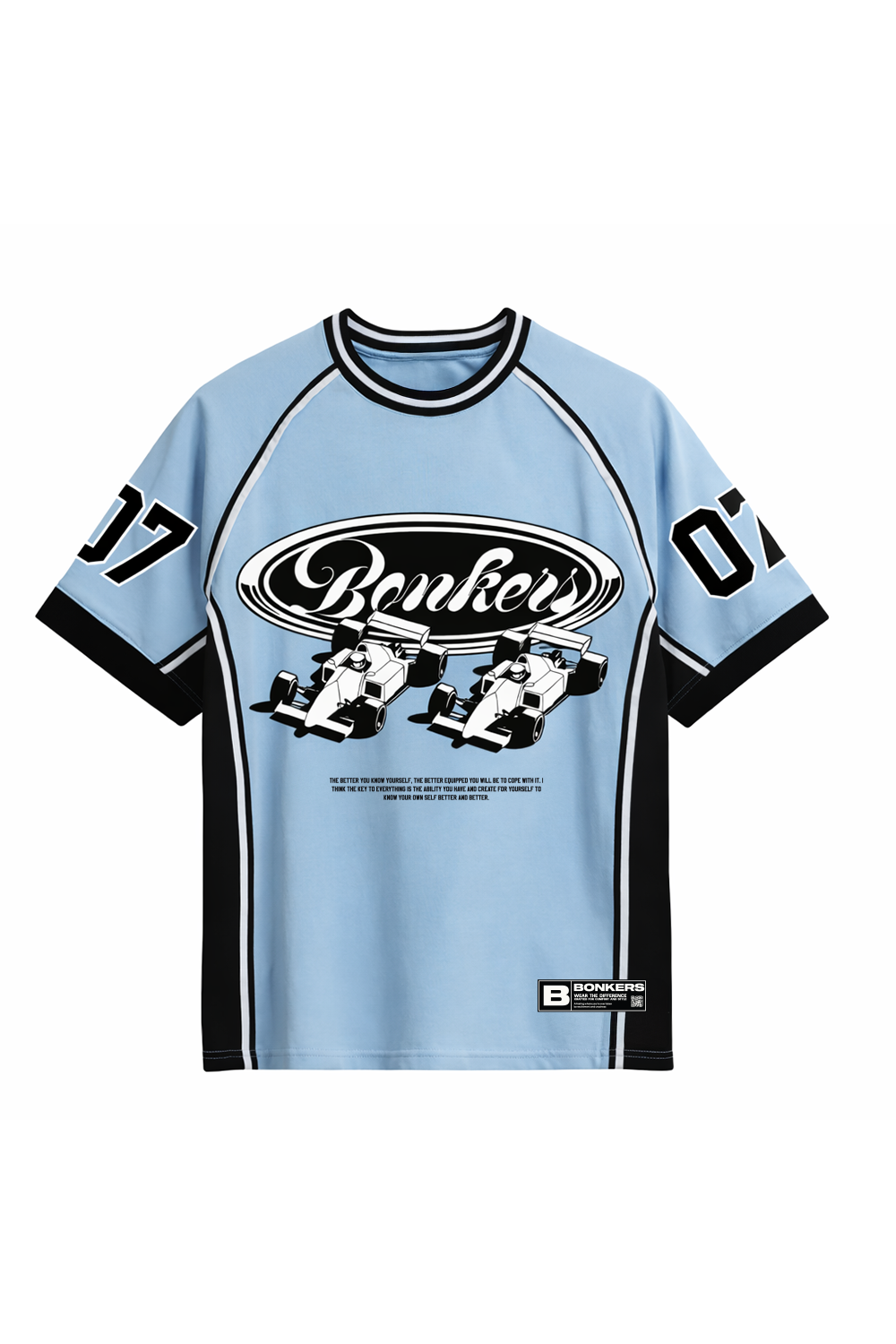 07 Moto Oversized T-shirt - BonkersCorner