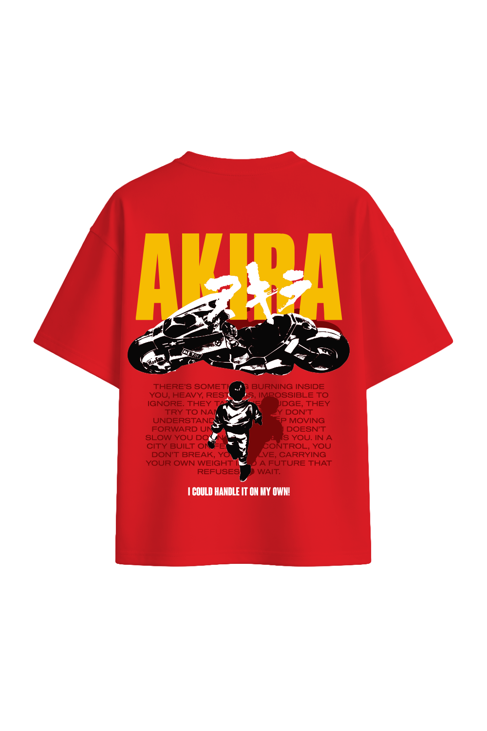 Akira Ride Oversized T-shirt - BonkersCorner