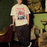 Catanic Beige Oversized T-Shirt - BonkersCorner