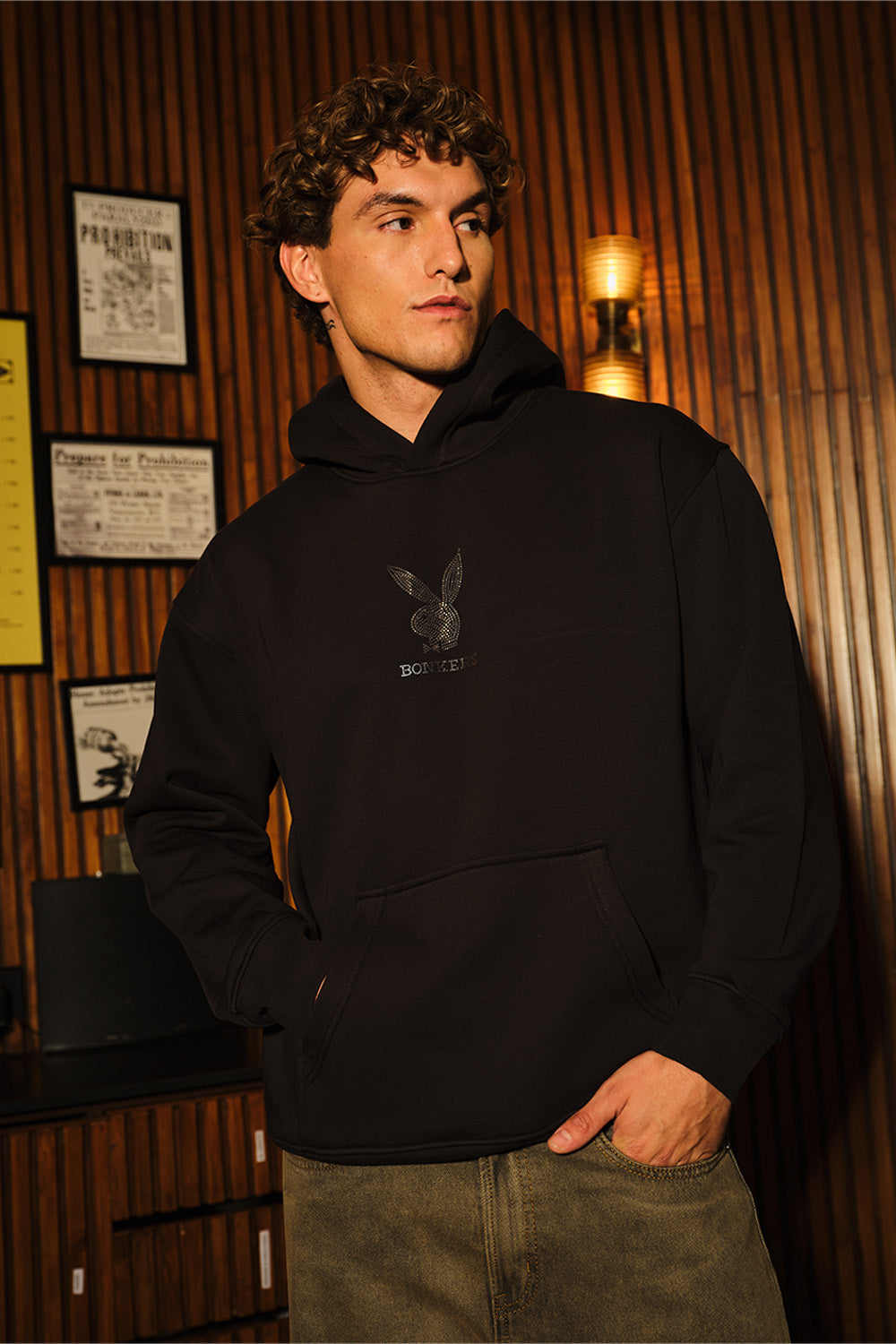 Playboy Muse Oversized Hoodie - BonkersCorner