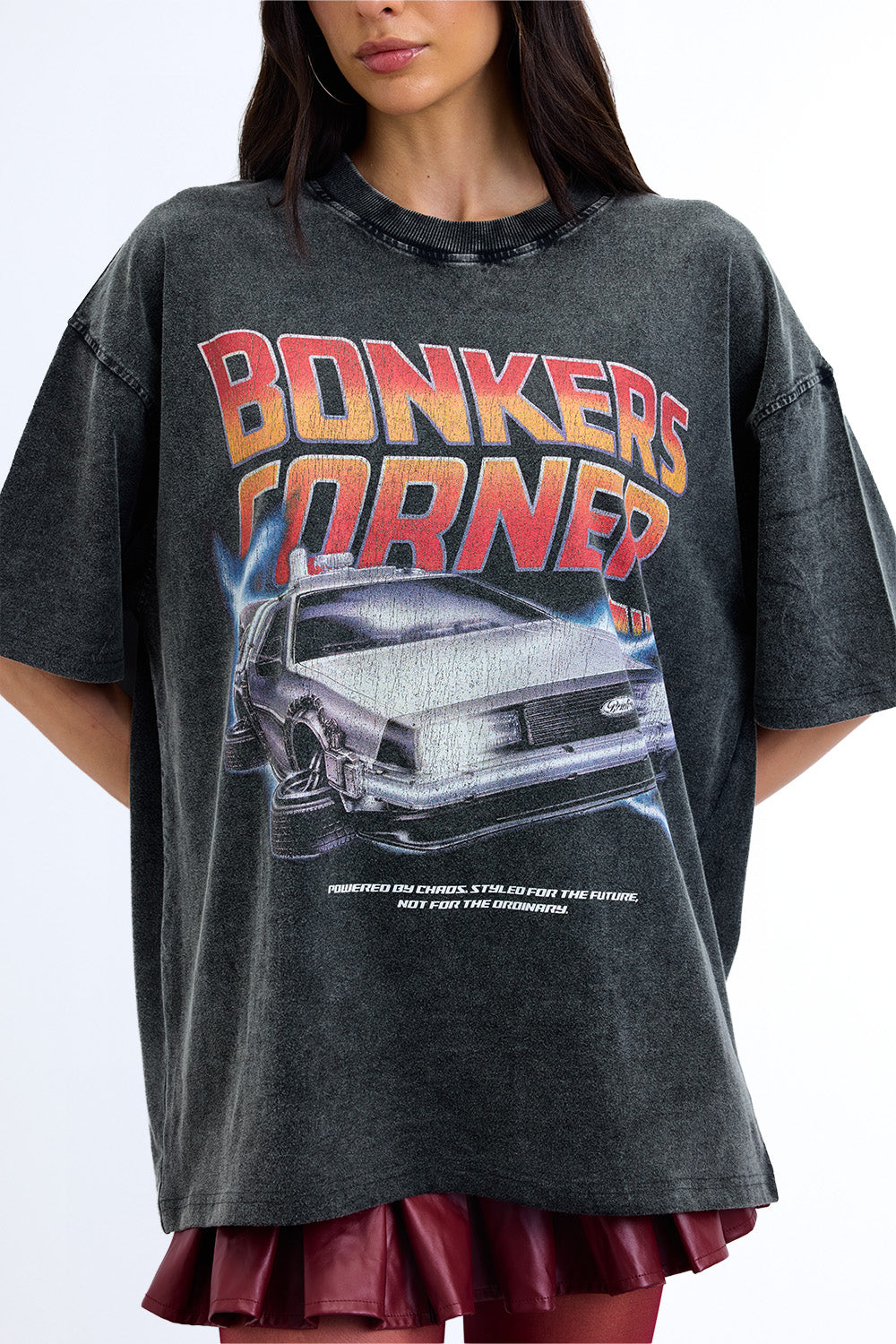 Backseat Chaos Oversized T-shirt - BonkersCorner