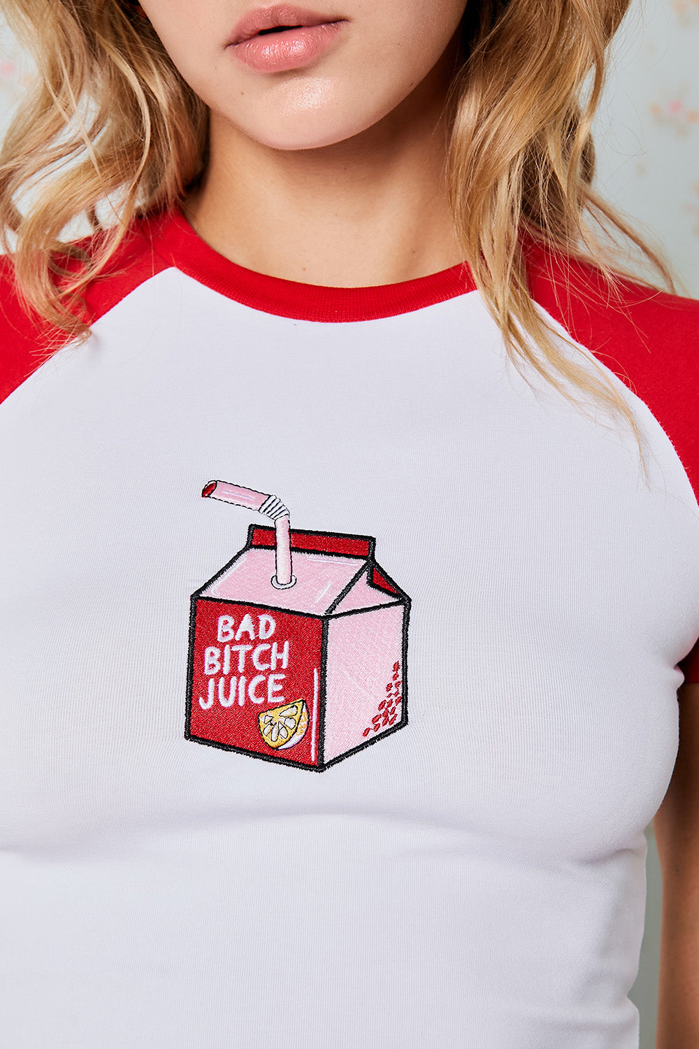 Bad Bitch Juice Baby Tee - BonkersCorner