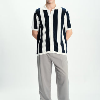 Bahama Chiller Striped Oversized Shirt - BonkersCorner