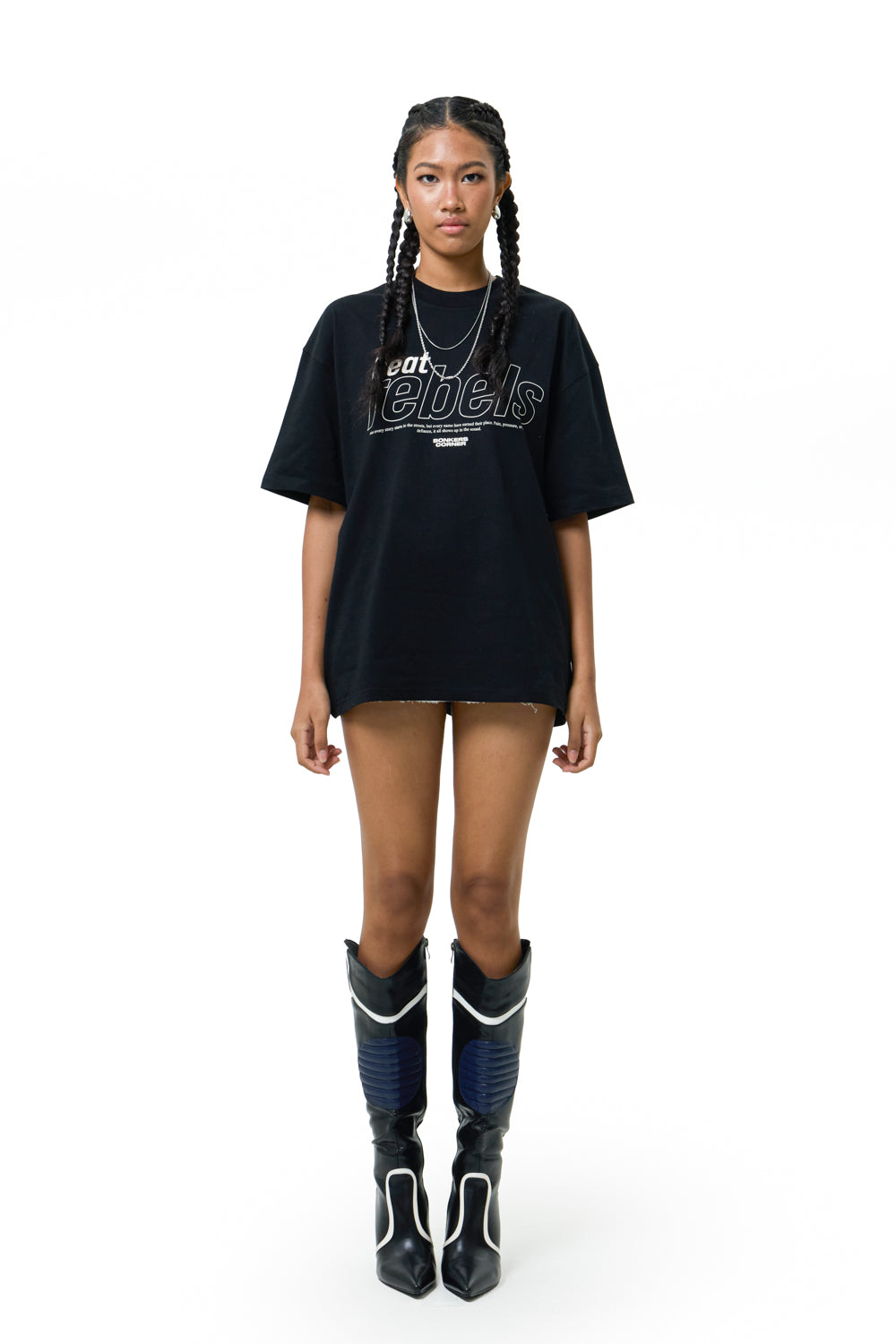 Beat Rebels Oversized T-shirt - BonkersCorner
