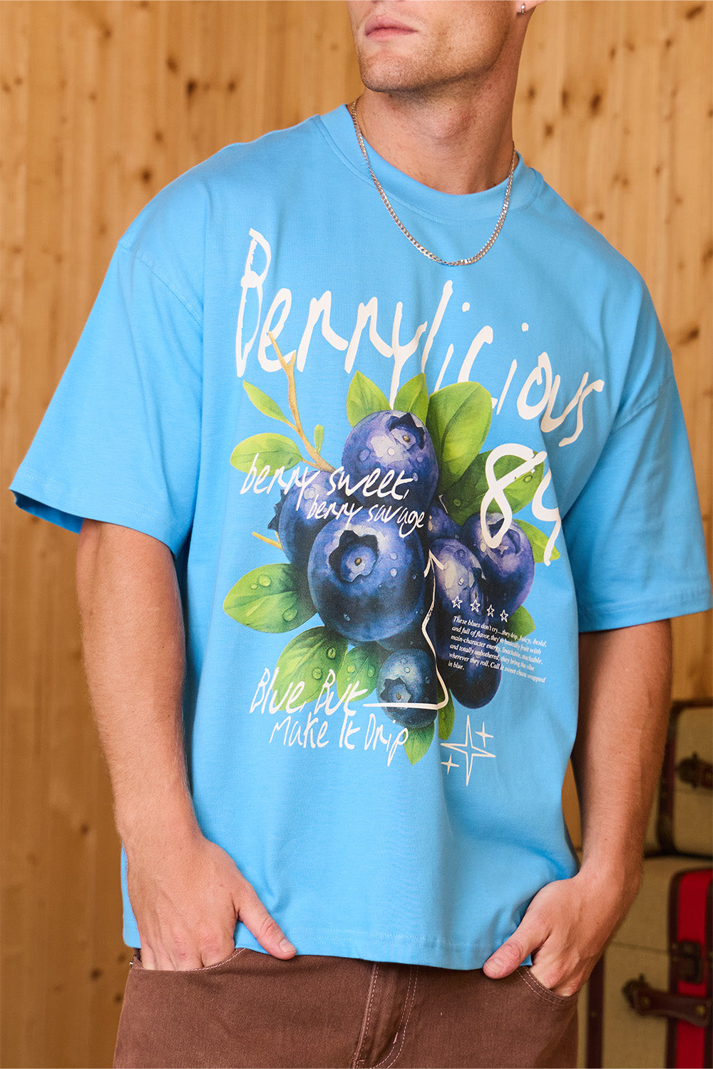 Berry Rush Oversized T-shirt - BonkersCorner