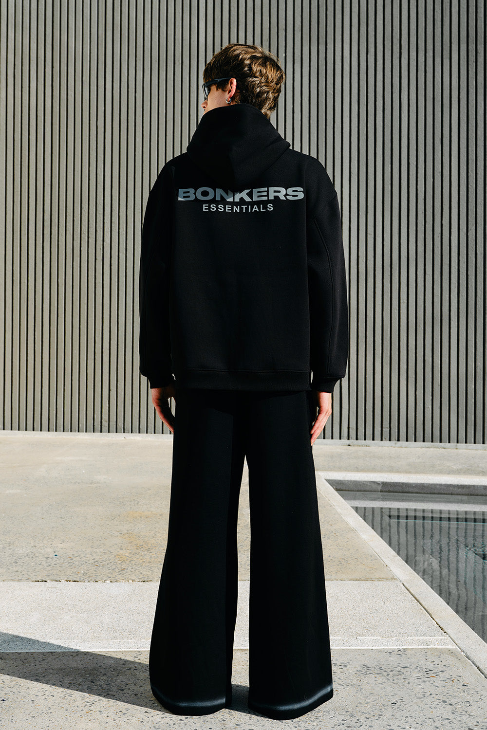 Black Classic Zip Hoodie