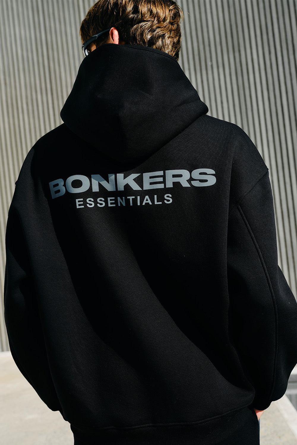 Black Classic Zip Hoodie