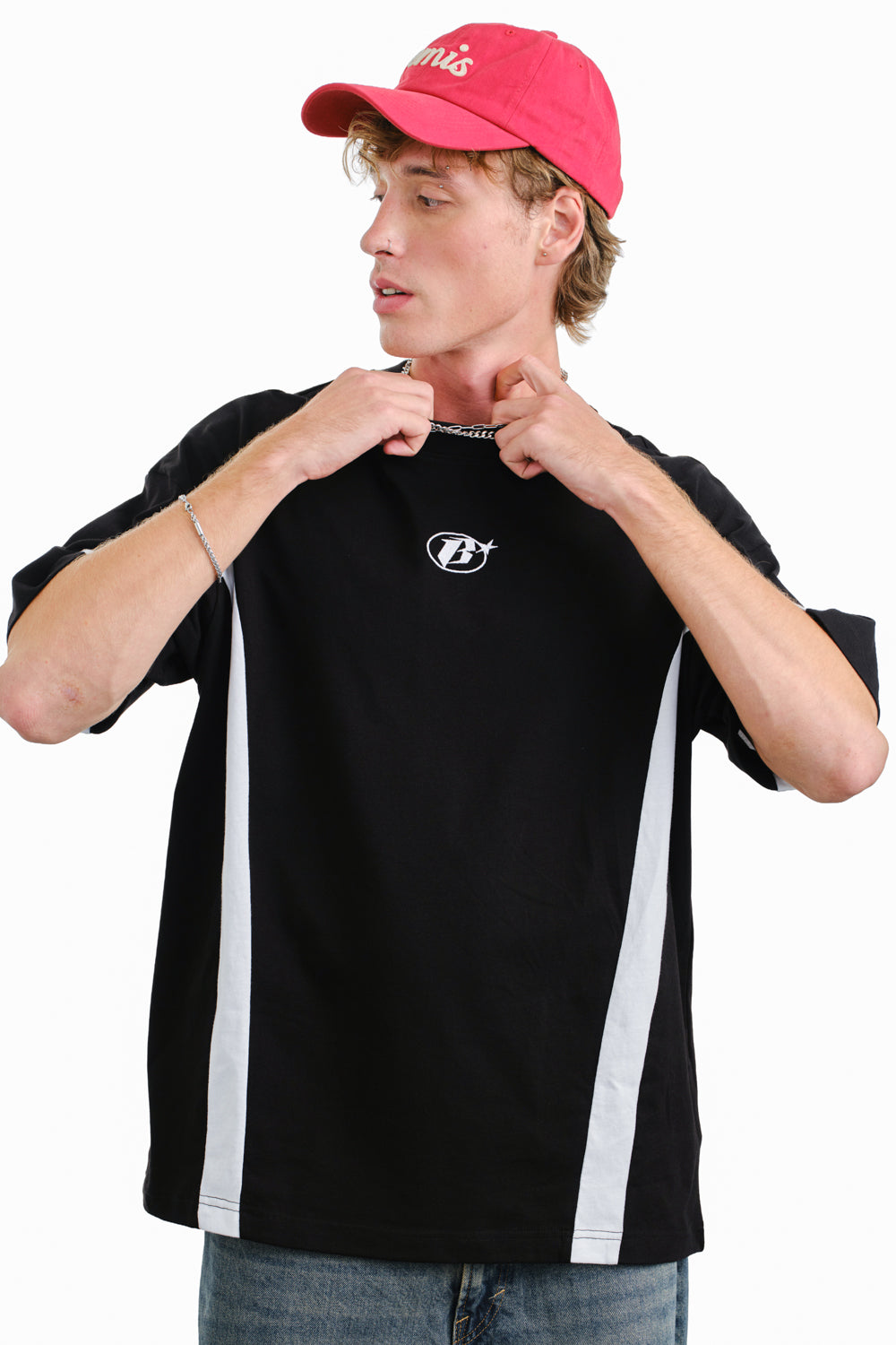 Black Flow Oversized T-shirt - BonkersCorner
