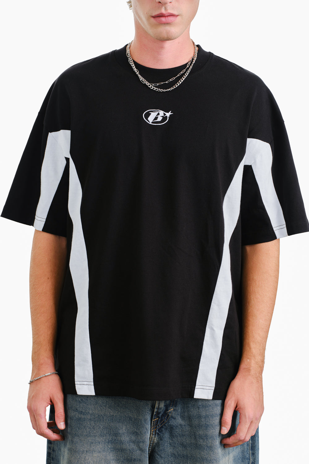 Black Flow Oversized T-shirt - BonkersCorner