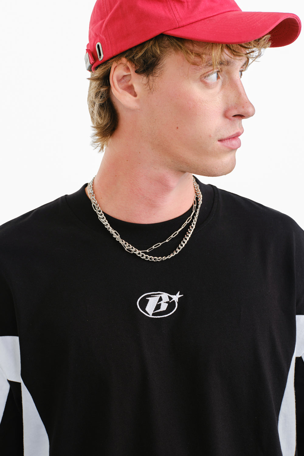 Black Flow Oversized T-shirt - BonkersCorner
