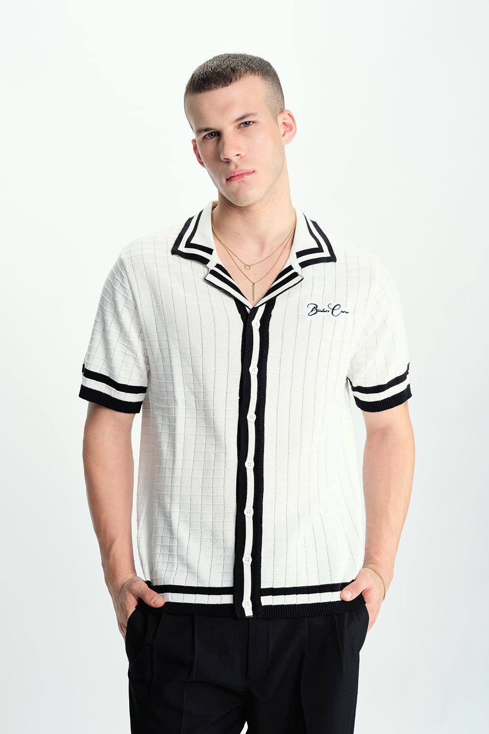 Black Grid Theory Shirt - BonkersCorner