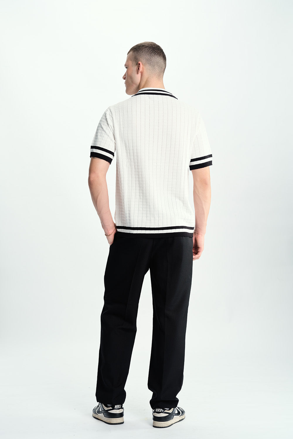 Black Grid Theory Shirt - BonkersCorner