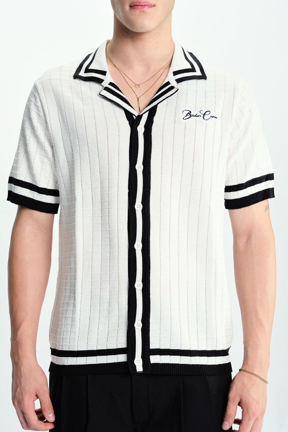 Black Grid Theory Shirt - BonkersCorner