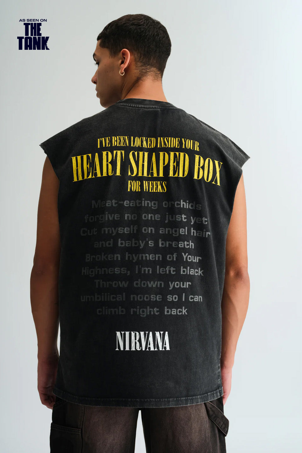 Black Nirvana Oversized Tank