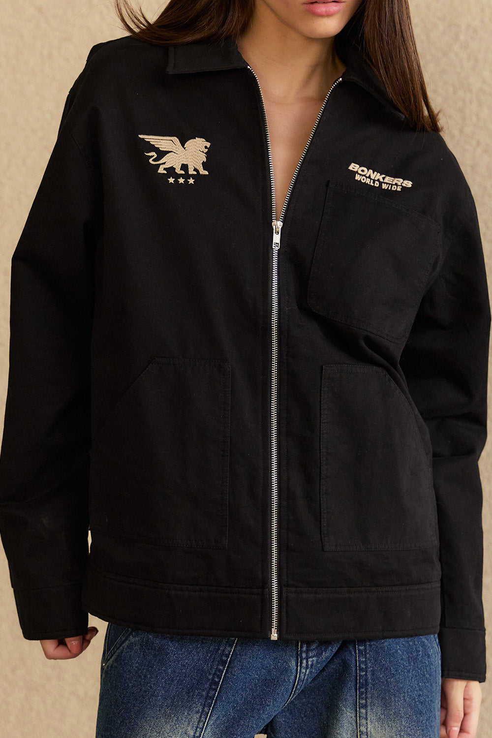 Black Pegasus Jacket