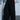 Black Pinstriped Loose Fit Trousers - BonkersCorner