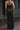 Black Pinstripe Sculpt Vest - BonkersCorner