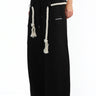Black Puff Mode Sweatpants - BonkersCorner