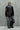 Black Texture Faux Leather Jacket - BonkersCorner